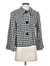 Spense 100% Acetate Houndstooth White Blazer Size S - photo 1