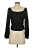 Assorted Brands 100% Polyester Black Long Sleeve Blouse Size S - photo 2