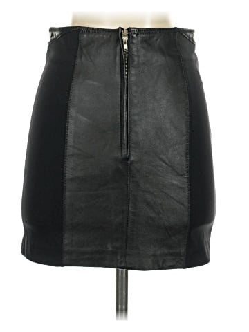 Barami Faux Leather Skirt (view 2)