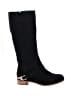 Ugg 100% Leather Black Boots Size 8 - photo 1