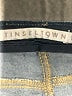 Tinseltown Chevron-herringbone Blue Jeans Size S - photo 7