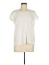 Max Studio Ivory Short Sleeve Top Size M - photo 1