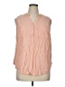 Torrid Pink Sleeveless Button-Down Shirt Size 1X Plus (1) - photo 1