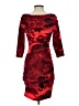 Muse Red Cocktail Dress Size 2 - photo 2