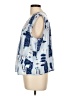 Graver Studio 100% Polyester Blue Sleeveless Blouse Size L - photo 5