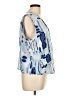 Graver Studio 100% Polyester Blue Sleeveless Blouse Size L - photo 4