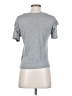 Topshop Gray Short Sleeve Top Size 4 - photo 2