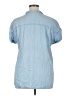Per Se Blue Short Sleeve Blouse Size XL - photo 2