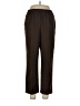 Alfred Dunner 100% Polyester Solid Brown Casual Pants Size 12 (petite) - photo 1