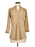 Live 4 Truth 100% Polyester Tan 3/4 Sleeve Blouse Size S - photo 1