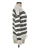 a.n.a. A New Approach Stripes White Pullover Sweater Size M - photo 4