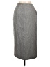 Jaeger Chevron-herringbone Blue Gray Formal Skirt Size 10 - photo 2