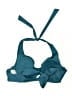 Shapermint Solid Teal Swimsuit Top Size L - photo 2