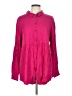 Joan Rivers 100% Rayon Pink Long Sleeve Blouse Size L - photo 1