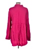 Joan Rivers 100% Rayon Pink Long Sleeve Blouse Size L - photo 2