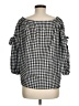 Max Studio Black 3/4 Sleeve Blouse Size M - photo 2
