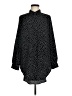 Express 100% Polyester Polka Dots Black 3/4 Sleeve Blouse Size M - photo 1