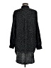 Express 100% Polyester Polka Dots Black 3/4 Sleeve Blouse Size M - photo 2