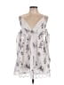Unbranded 100% Polyester White Casual Dress Size M - photo 1