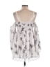 Unbranded 100% Polyester White Casual Dress Size M - photo 2
