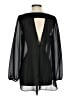 BCBGeneration 100% Polyester Black Long Sleeve Blouse Size S - photo 2