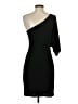 Valerie Bertinelli Solid Black Cocktail Dress Size 4 - photo 2