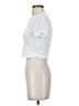 Shein White Short Sleeve Turtleneck Size 4 - photo 5