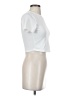 Shein White Short Sleeve Turtleneck Size 4 - photo 4
