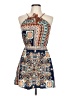 Assorted Brands Paisley Blue Brown Casual Dress Size L - photo 1