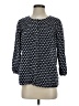 Talbots 100% Cotton Polka Dots Blue 3/4 Sleeve Blouse Size XS - photo 1
