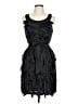 Max and Cleo 100% Polyester Black Cocktail Dress Size 10 - photo 1
