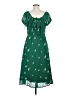 Assorted Brands Stars Green Casual Dress Size S - photo 2