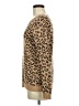 Croft & Barrow Animal Print Tan Pullover Sweater Size M - photo 5