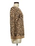 Croft & Barrow Animal Print Tan Pullover Sweater Size M - photo 4