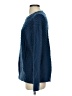 Unbranded 100% Acrylic Solid Blue Pullover Sweater Size S - photo 5