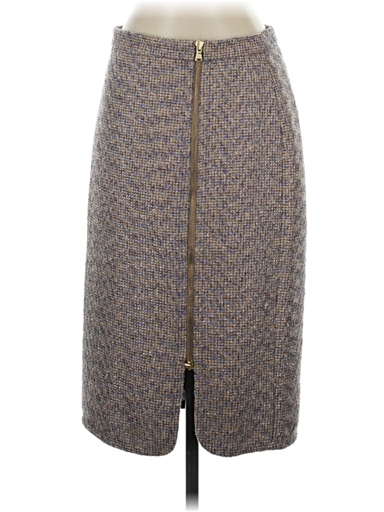 Jcrew Formal Skirt In Gray