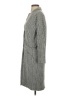 Topshop Houndstooth Gray Coat Size 2 - photo 5