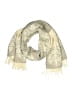 Cecchi e Cecchi Ivory Tan Scarf One size - photo 1
