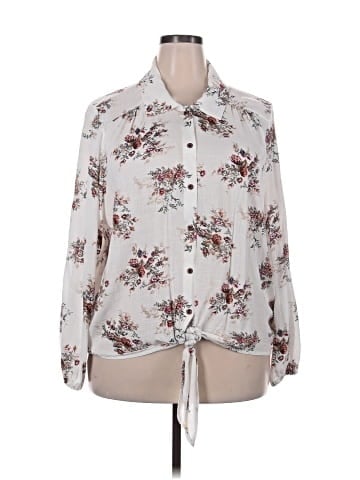 American Rag Cie Long Sleeve Blouse (view 1)