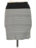 BCBGMAXAZRIA Chevron-herringbone Gray Casual Skirt Size M - photo 2