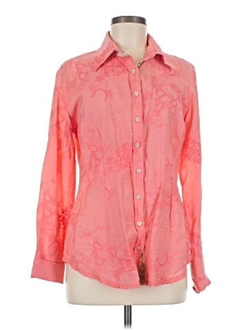Georg Roth 3/4 Sleeve Button-Down Shirt (view 1)