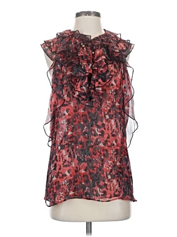 Robbi & Nikki Sleeveless Silk Top (view 1)