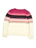 Joe Fresh Print Pink Pullover Sweater Size 10 - 12 - photo 2