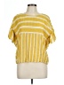 Pixie Market 100% Cotton Yellow Short Sleeve Top Size L (estimated) - photo 1