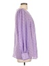 Torrid 100% Polyester Purple Long Sleeve Blouse Size Lg Plus (0) - photo 4
