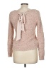 Jennifer Lopez Tweed Pink Pullover Sweater Size M - photo 2