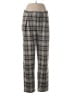 Free People Plaid Gray Casual Pants Size XS - photo 1