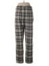 Free People Plaid Gray Casual Pants Size XS - photo 2