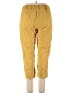 Unbranded Solid Yellow Casual Pants Size 3X - photo 2