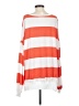 Fantastic Fawn Stripes Orange Pullover Sweater Size S - photo 2